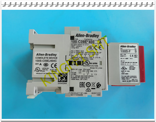 Allen Bradley 100S-C09EJ404C Güvenlik Kontaktörü 24VDC Orijinal yeni