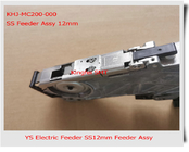 YSM10 Besleyici KHJ-MC200-000 SS Besleyici Komple 12mm YS Elektrikli Besleyici SS8