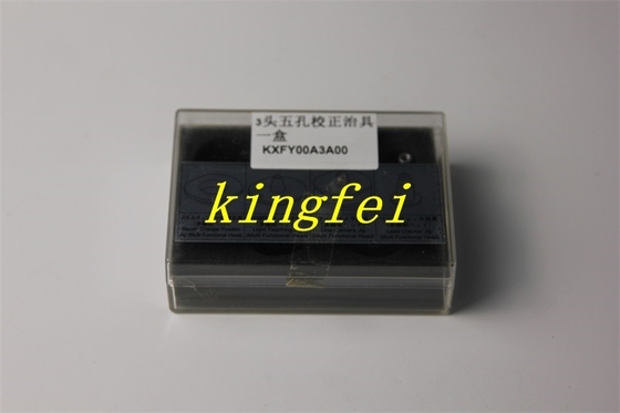 KXFY00A3A00 Panasonic CM402 602 NPM Mounter 3 Kafalı ve 5 Delikli Kalibrasyon Armatürü
