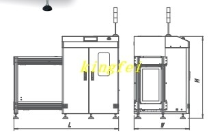 SMT PCB Dergi Rak Yükleyici ve Çıkartıcı