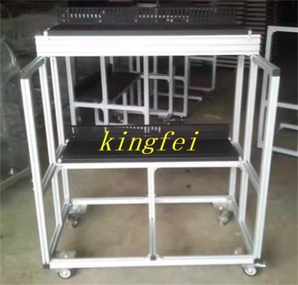 Samsung SM Feeder Depolama SMT Montaj Makinesi Malzeme Rack Trolley Depolama Malzeme Rack Feeder Depolama