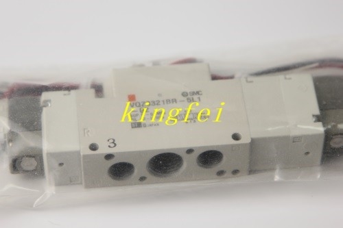 FUJI H63467 VQZ3321BR-5L1-02 NXT Solenoid Valf Çift Tel Beş Yolu Solenoid Valf