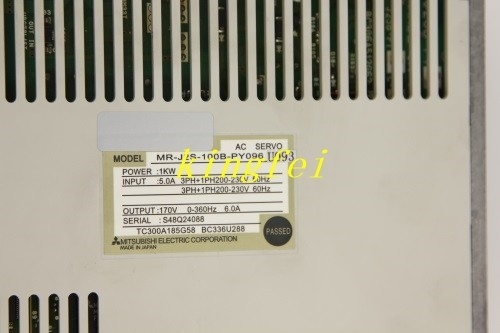 JUKI PN 40026788 FX1R YA Sürücü MR-J2S-100B-PY096 JUKI FX1R Makine Aksesuarları