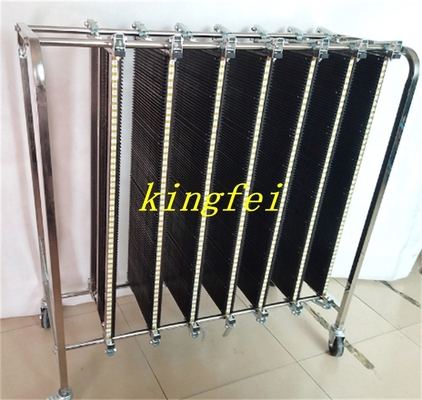 PCB Board Turnover Vehicle SMT Board Transfer Cart Handling Trolley (PCB kartı dönüşüm aracı)