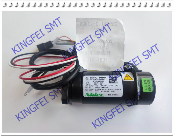 90KC1-011507 AC Servo Motor MP101N4DYA1 YSM40 Makinesi İçin 100W Motor