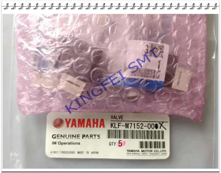 KLF-M7152-00X Hava Valfi YSM10 YSM20 Valf YAMAHA Ana Valf VQ111U-5L0-X555