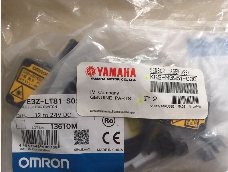 YG200 Sensör Lazer Komple SMT Yedek Parçaları KGS-M3961-00X E3Z-LT81-SO