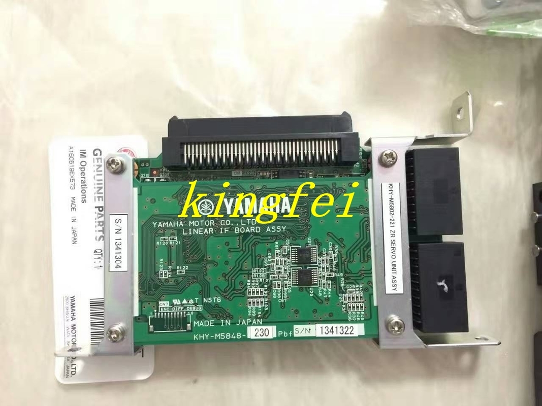 YAMAHA KHY-M5802-221 ZR Servo Birimi Assy KHY-M5848-230 Doğrusal IF Taşı Assy YAMAHA Makine Aksesuarı